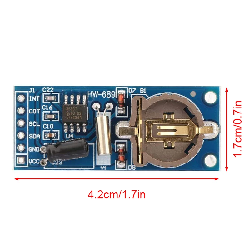 Новая плата модуля PCF8563 PCF8563T 8563 IIC Real Time Clock RTC для Arduino |