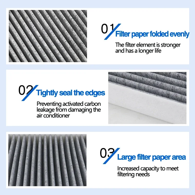 Автомобильный воздушный фильтр салона для Toyota Hilux TruckMasters OX AN110 AN120 AN130 2016 ~ 2024