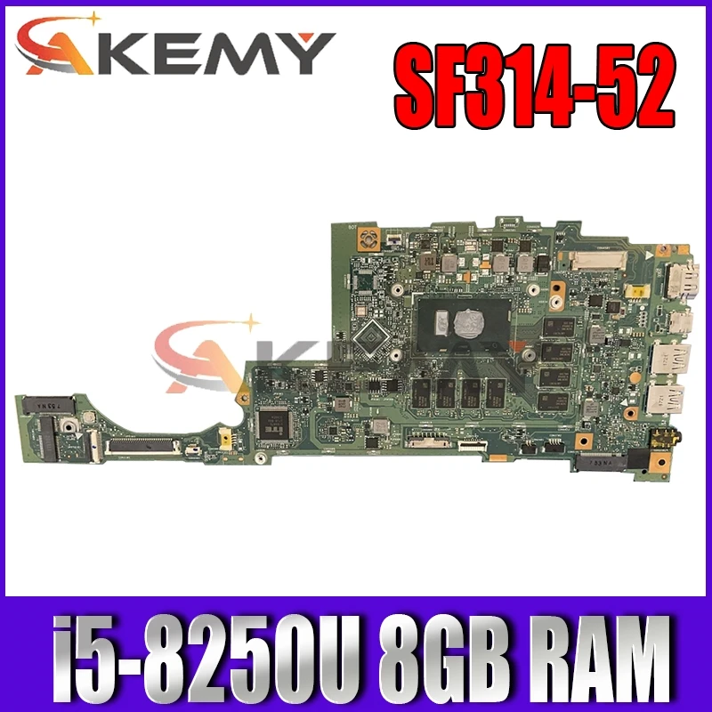 

Материнская плата SU4EA для ноутбука Acer Swift SF314-52 SF314-52G, материнская плата, центральный процессор, 8 Гб ОЗУ, протестирована на 100%