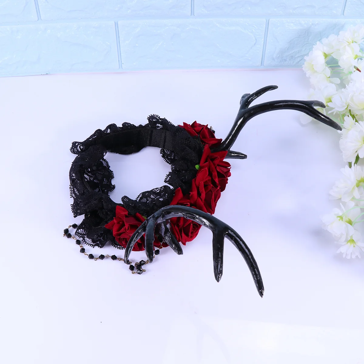 

1Pc Headband Durable Beautiful Hairwear Deer Horn Hair Girl Headband for Girl Woman