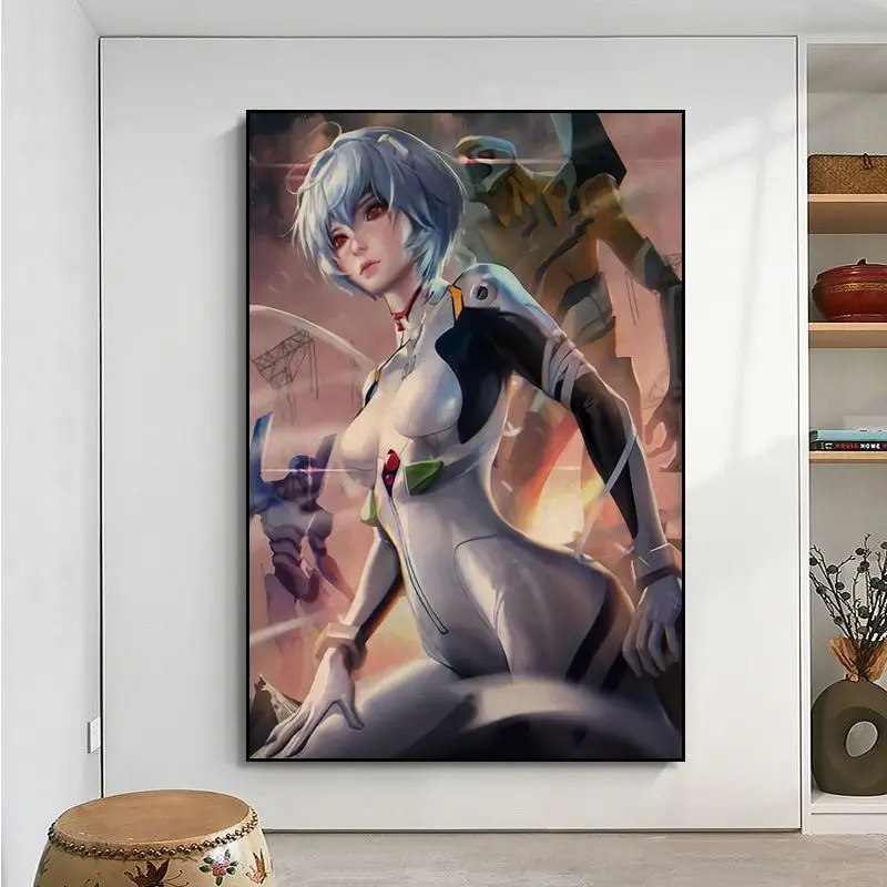 Bandai Neon Genesis Евангелион Рей Аянами классические кинопостеры для гостиной