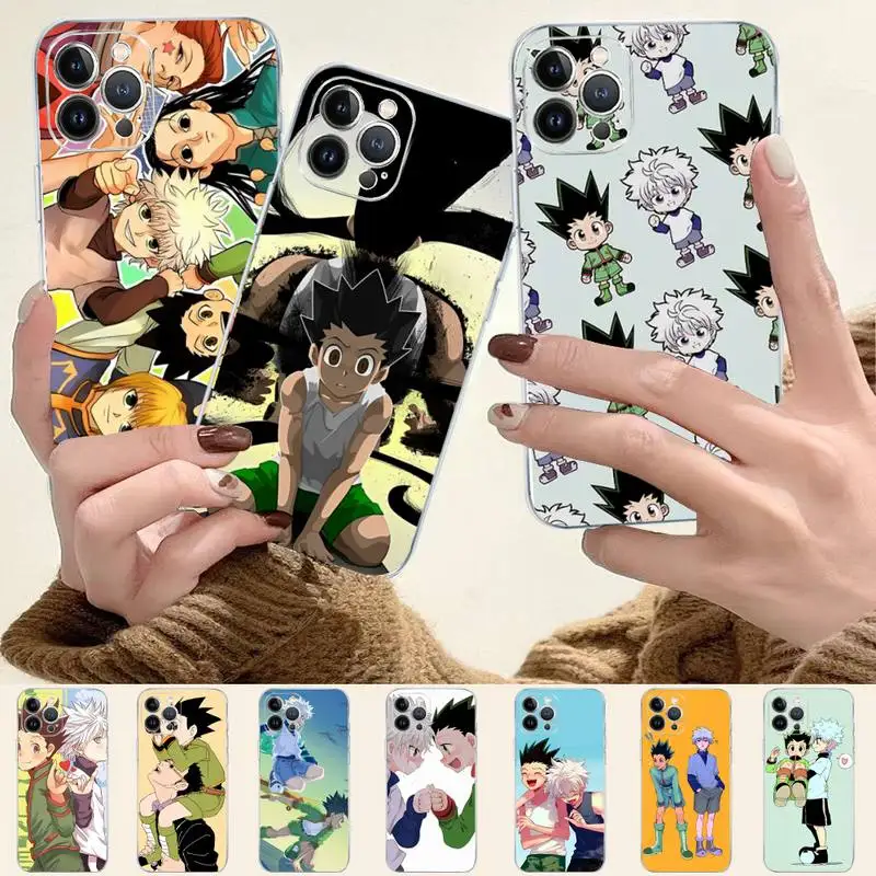 

Anime Hisoka Hunter X Hunters Phone Case For iPhone 8 7 6 6S Plus X SE 2020 XR XS 14 11 12 13 Mini Pro Max Mobile Case