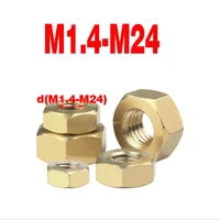 copper nut copper hexagon nut screw cap m1 4 m24