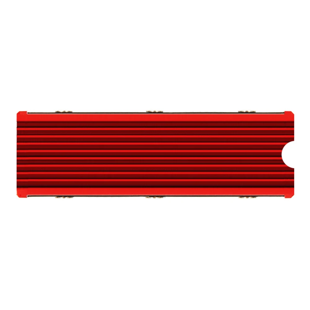 

Охладитель для жесткого диска M.2 NVME, двухсторонний прочный практичный алюминиевый радиатор для быстрого рассеивания и защиты от пыли