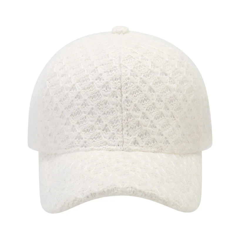 Осенне-зимняя простая модная бейсбольная кепка в сеточку для женщин удобная