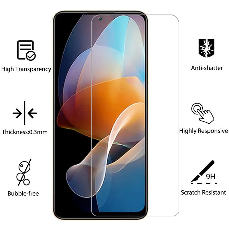 Защитное закаленное стекло для xiaomi redmi note 12r pro защита экрана на note12r не 12 r r12