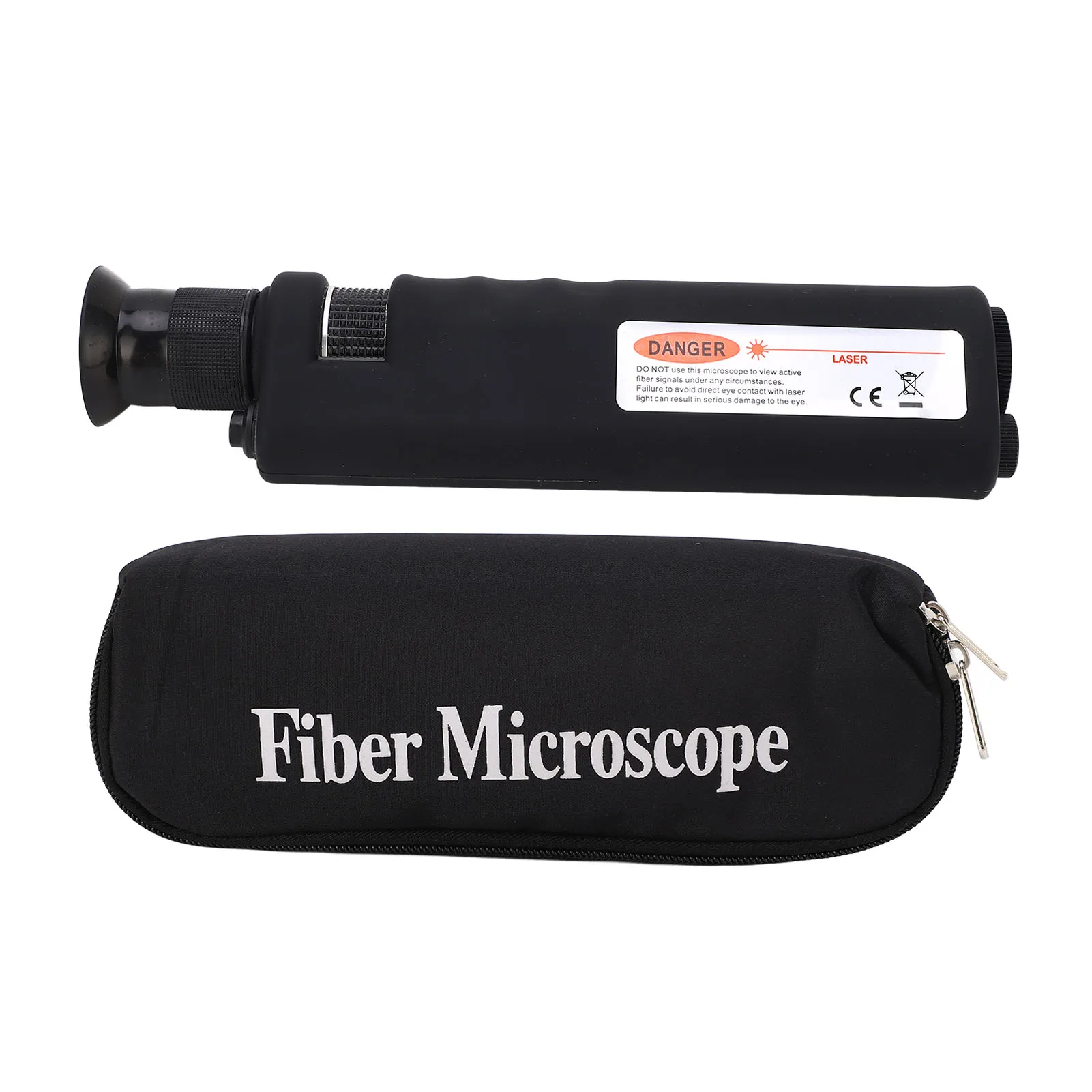 

Fiber Microscope Accurate Plug and Test Ergonomic Clear Image 400X Fiber Optic Magnifier Handheld 1.25 2.5mm Interface for