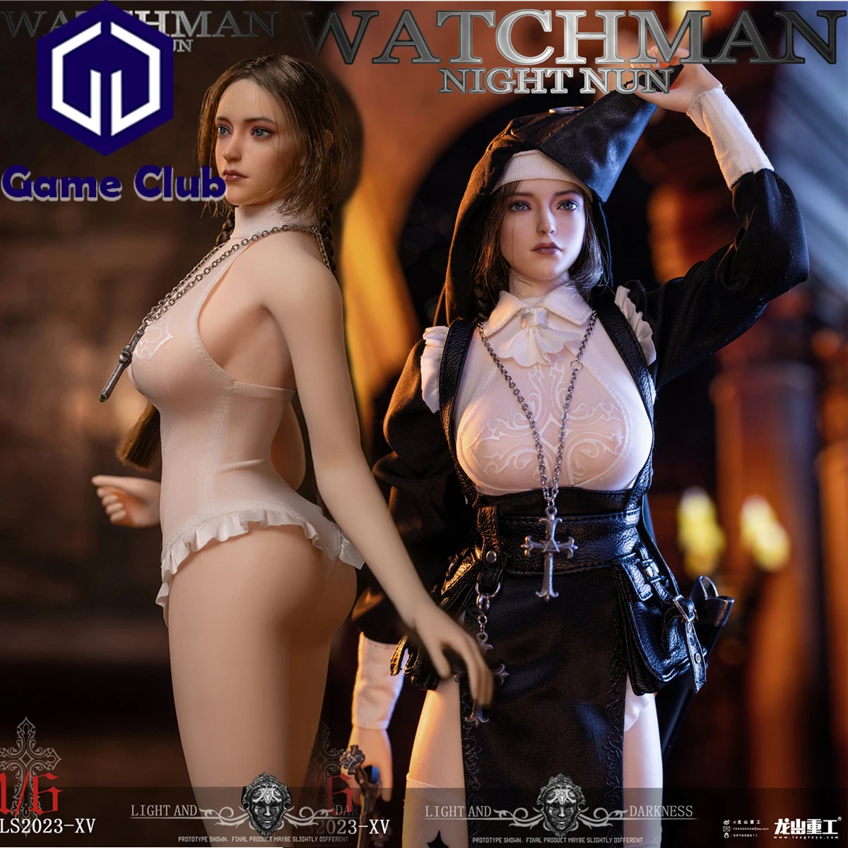 

Предварительная продажа, Longshan LS2023-XV 1/6, экшн-фигурка женщины-солдата «выкуп ночи», полный комплект, 12 дюймов, монахиня Елена, кукла