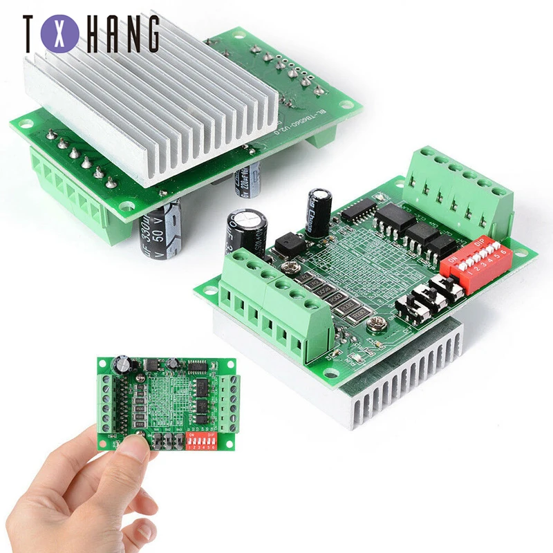 TB6560 3A плата драйвера шагового двигателя CNC, модуль контроллера с одной осью, 10 файлов, двигатели, электроника «сделай сам»