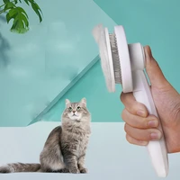 cat brush pet comb hair cleaning beauty slicker removes dog hairs grooming cleaner brush universal needle combs depilation pets