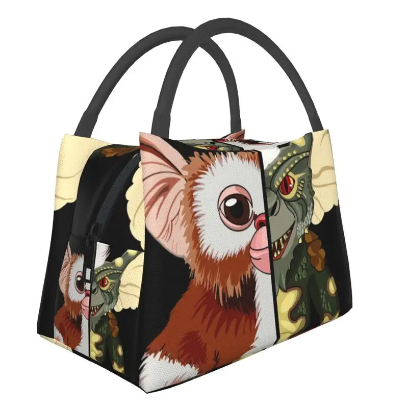 

Gremlins Mashup Resuable Lunch Box Women Multifunction Mogwai Gizmo Cooler Thermal Food Insulated Lunch Bag Pinic Container