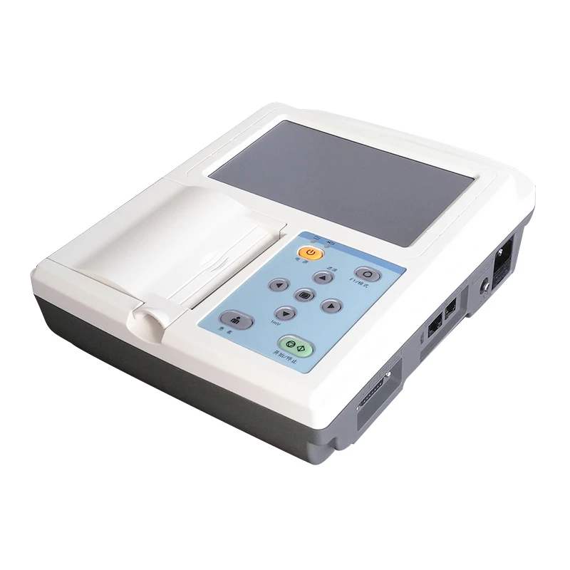 

Wh-17 Medical Portable Ecg Machine With Analyzer Digital Ecg Pathological Analysis Equipments Holter Ecg Price 12 Leads Device