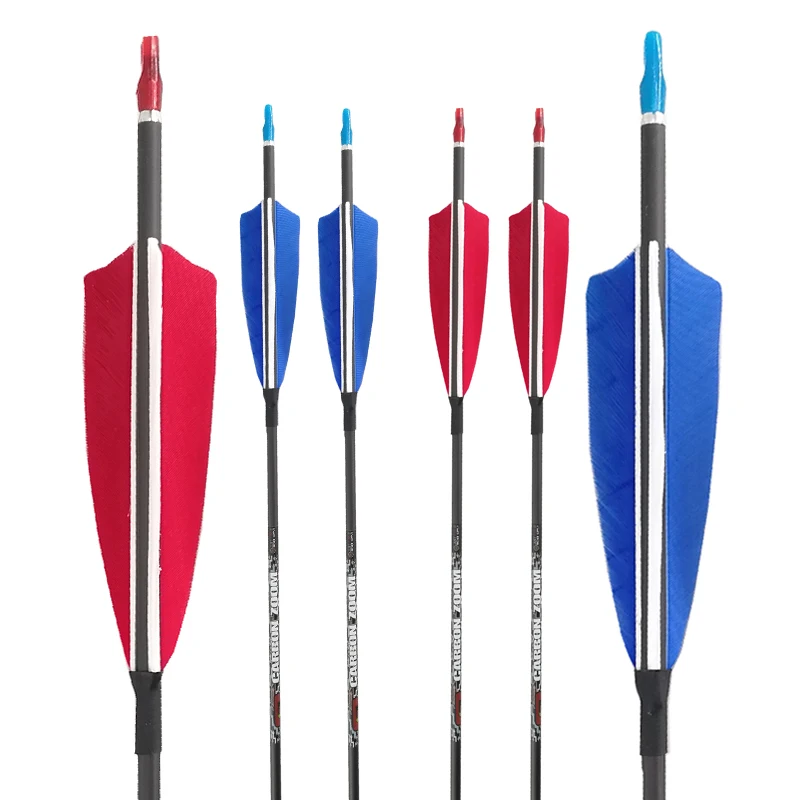 

Archery Carbon Arrow Shaft Spine 400 500 600 700 800 900 1000 1100 ID4.2 Stainless Steel Insert Arrow Point Hunting Shooting