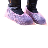 100 pieces of disposable shoe covers household indoor waterproof rainy day shoe covers thickened dustproof foot covers