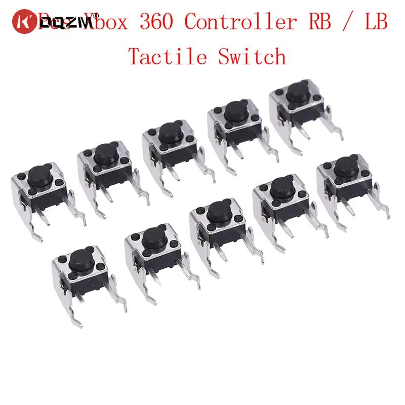 

10Pcs/lot Replacement Repair Parts LB RB Switch Bumper Joystick Button for Xbox 360 Controller