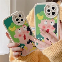 iphone leather case love heart lens protection shockproof cute girl for iphone13 12 11 promax xs xmax xr silicone case