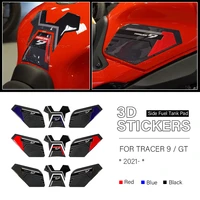 3d epoxy stickers for yamaha tracer 9 gt 9gt tracer9 tracer9gt 2021 2022 side fuel tank pad resin tankpad non slip logo decal