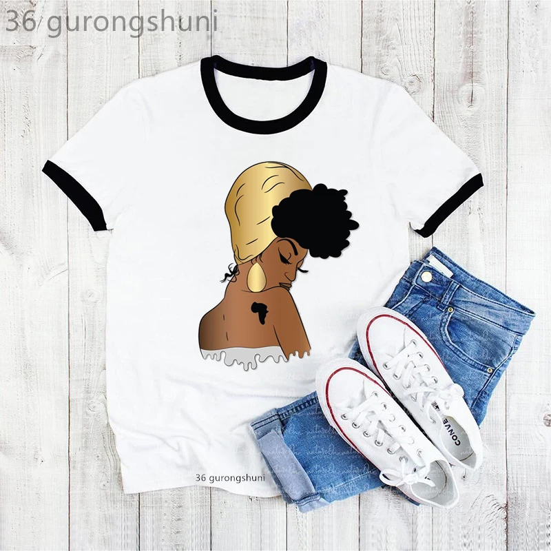 Летняя модная черная женская футболка с графическим принтом Diva черными