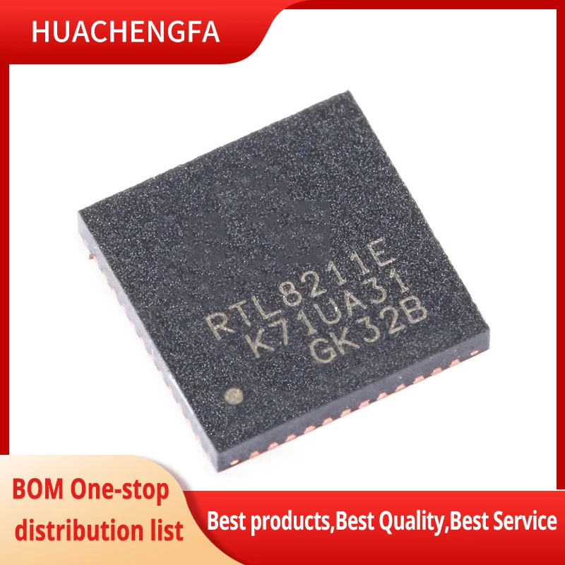 

5pcs/lot RTL8211E-VB-CG RTL8211E QFN-48 Ethernet controller IC chip