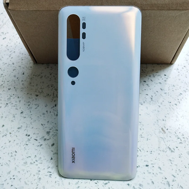 Стеклянная задняя крышка Xiaomi mi note 10 pro Крышка батарейного отсека cc9 Задняя