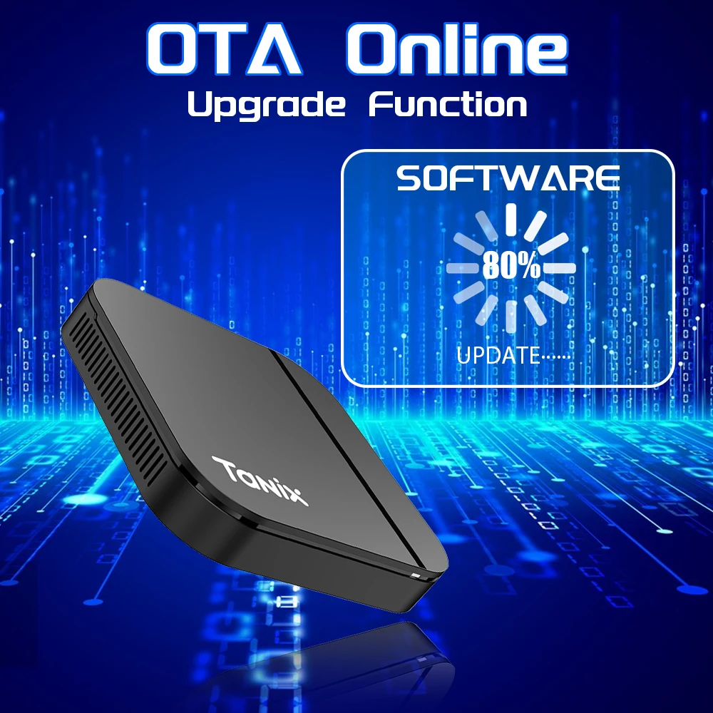 Фото ТВ-приставка Tanix TX13 на Android 14, Allwinner H618, AV1, 4K HD, HDR10+, с поддержкой OTA, BT5.0, голосовым управлением и функцией стриминга №5