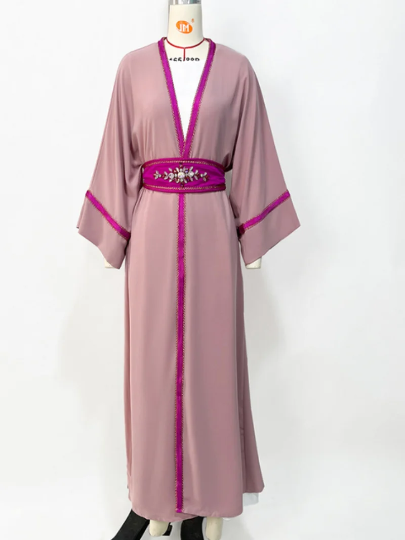 Autumn Muslim Women Abaya Morocco Diamond Dress India Abayas Dubai Turkey Islam Party Dresses Kaftan Robe Longue Vestidos Largos