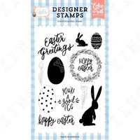 2022 new arrival easter greetings clear silicone stamps scrapbook diary decoration embossing template diy greeting card handmade