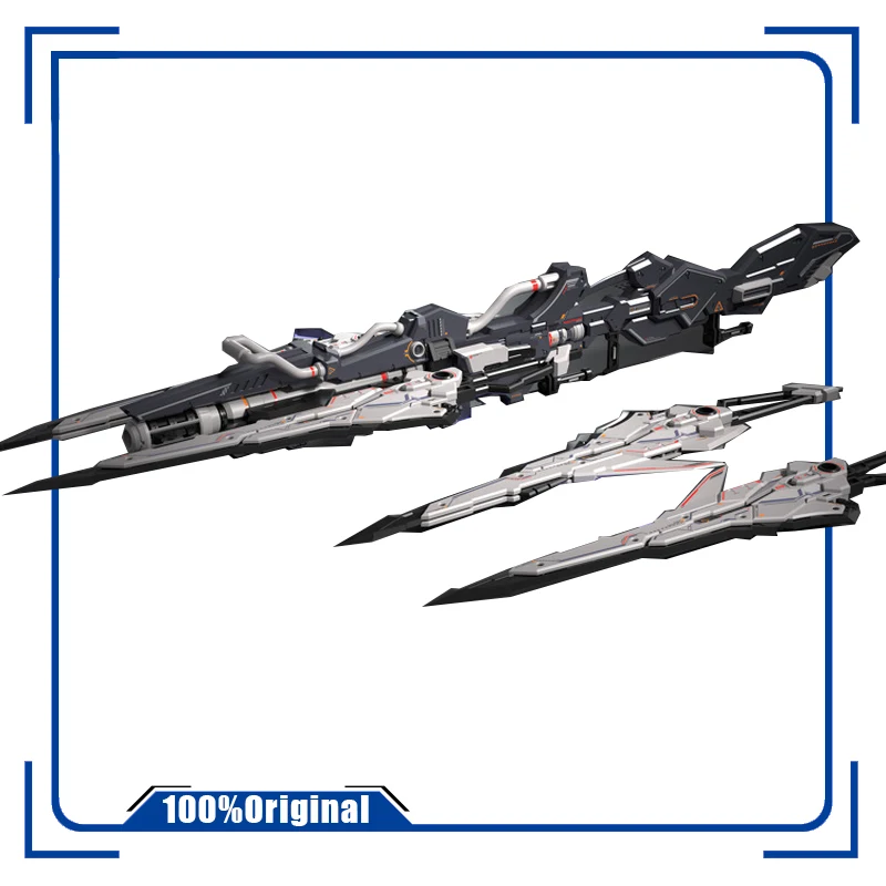 

Trident 1/100 Gws-01GUNDAM Electromagnetic Rajlgun and Anti-ship Blade Assembly Model Kit Action Toy Figures Gift for Boy