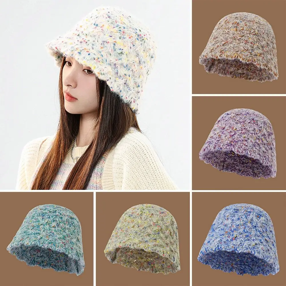 

Панама Складная женская, теплая шерстяная шапка для защиты от солнца, в стиле кэжуал, для отдыха на открытом воздухе, Зимняя