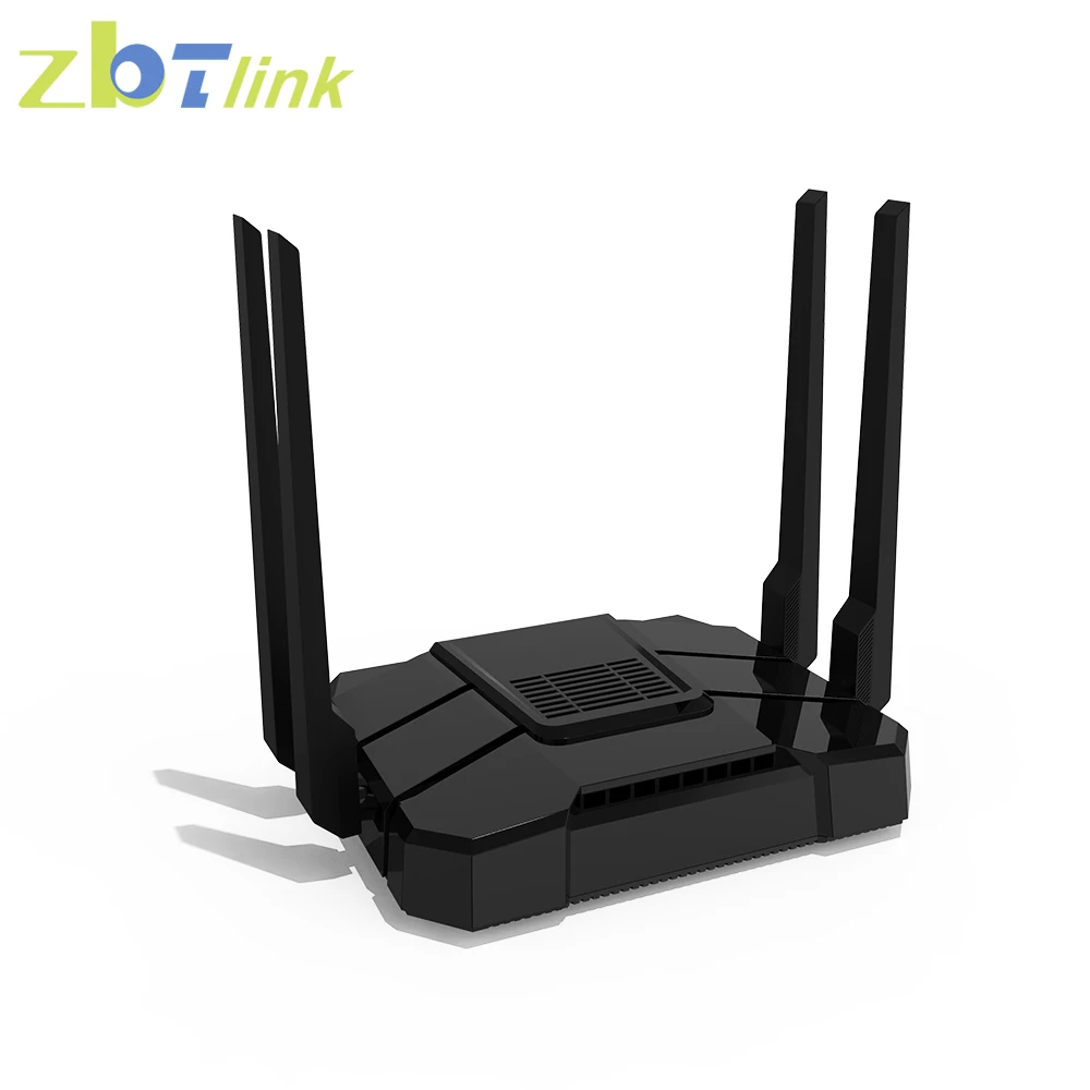 Zbtlink домашний двухдиапазонный беспроводной Wi-Fi роутер 1200Mbps Openwrt 800MHz MTK7621A чип с