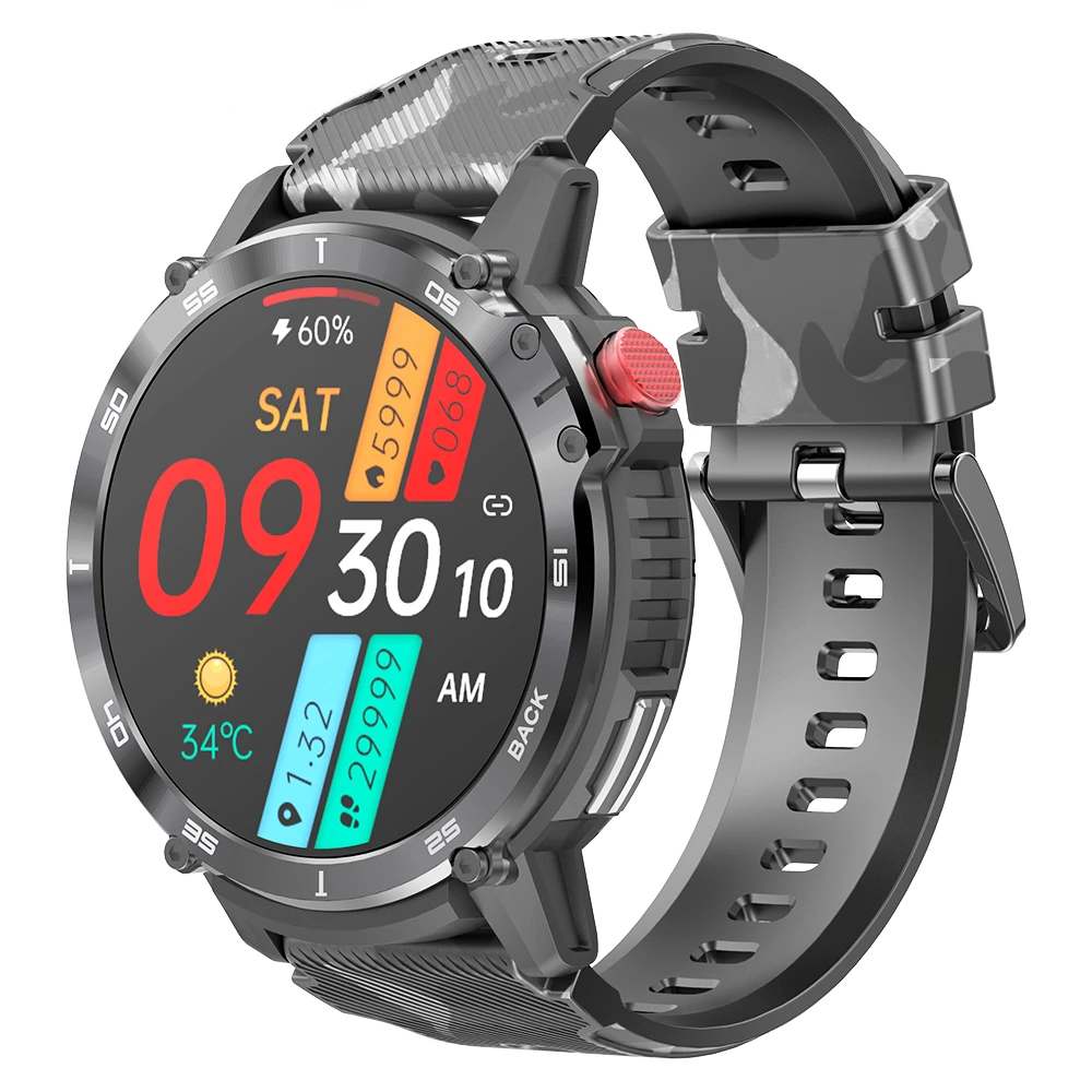 

C22 smartwatch 4G ROM 1G RAM 400mAh sports watches ip68 waterproof smart watch men 2023 Bluetooth call 1.6 inch 400*400 HD Sale
