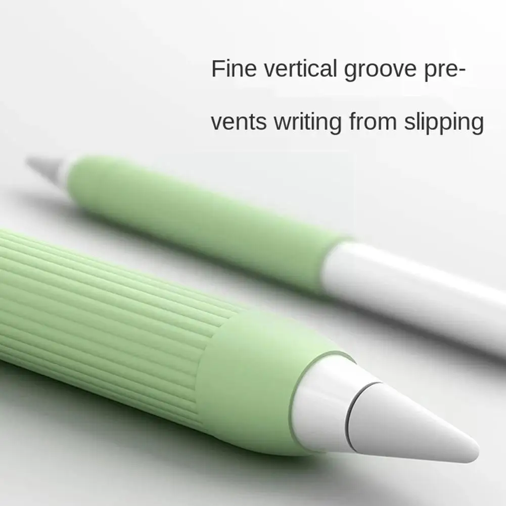 

Stylus Cover Silicone For Apple Pencil 1 2 Screen Pen Grip Case Shockproof Anti-Scratch Non-Slip Protective Sleeve P P4A2