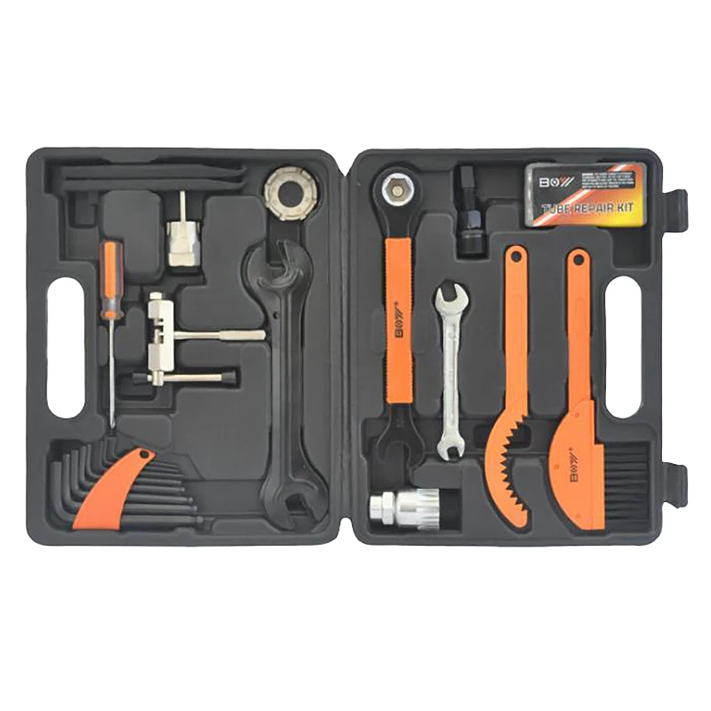 

BOY Bicycle Toolbox Multi-Function Tool Set Bicycle Repair Removal Tool Mountain Bike Tools Mtb Bicycle Tool Kit Wheel Repair