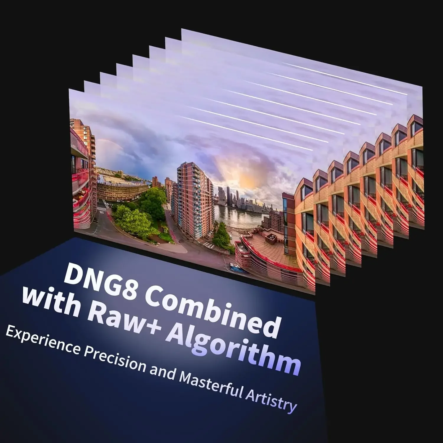 KaoDao QooCam 3 Ultra Ultimate Vision 8K 360 — сенсоры 1/1 7 дюйма фото 96 МП HDR быстрая диафрагма F1.6