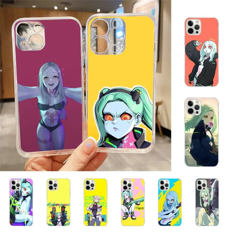 

Cyberpunk Edgerunners Rebecca Phone Case For Iphone 7 8 Plus X Xr Xs 11 12 13 Se2020 Mini Mobile Iphones 14 Pro Max Case