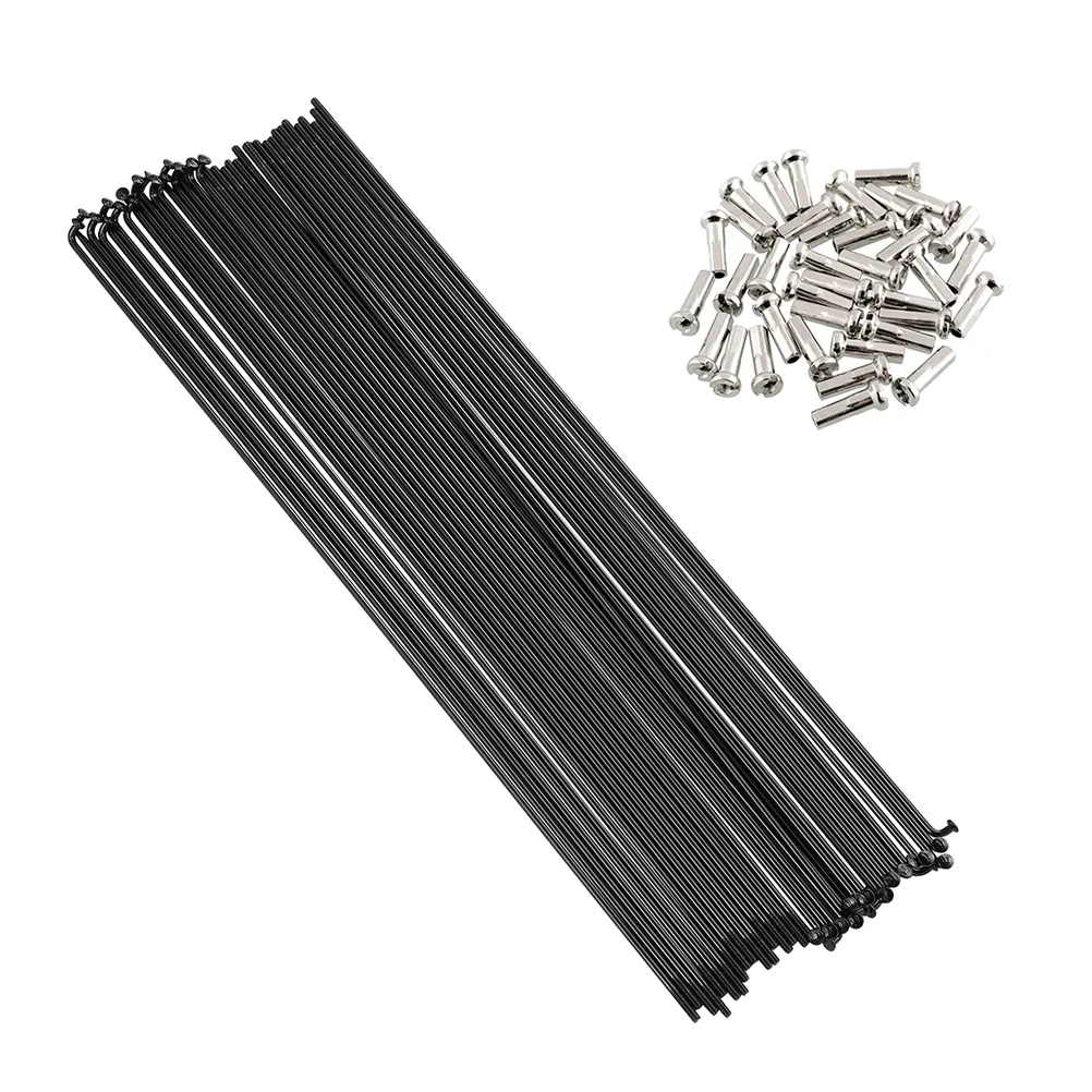 

32 Sets of Professional Bicycles Spokes Wear-resistant Cycle Spokes Replaceable Steel Spokes