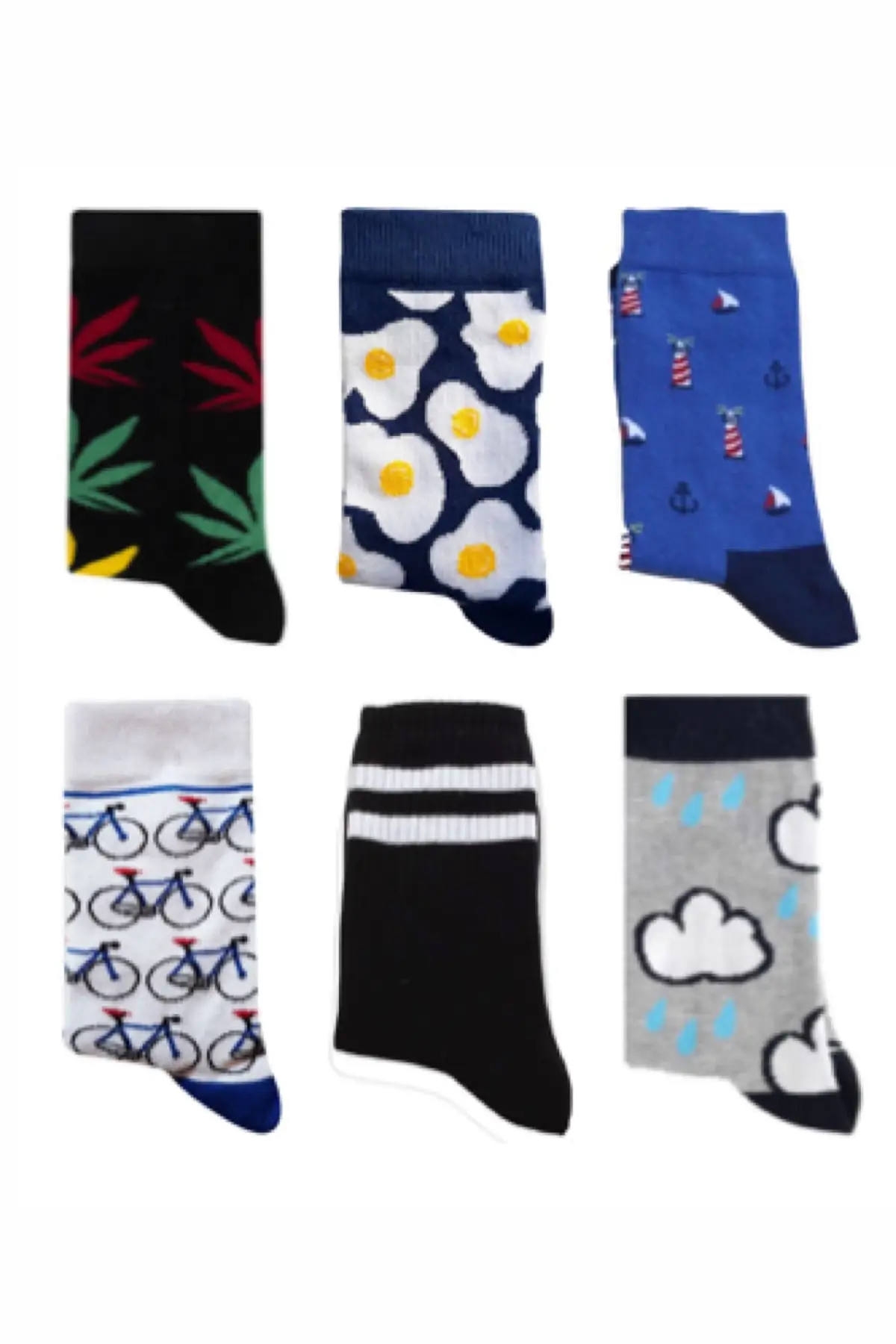 

Носки унисекс, 6 шт.