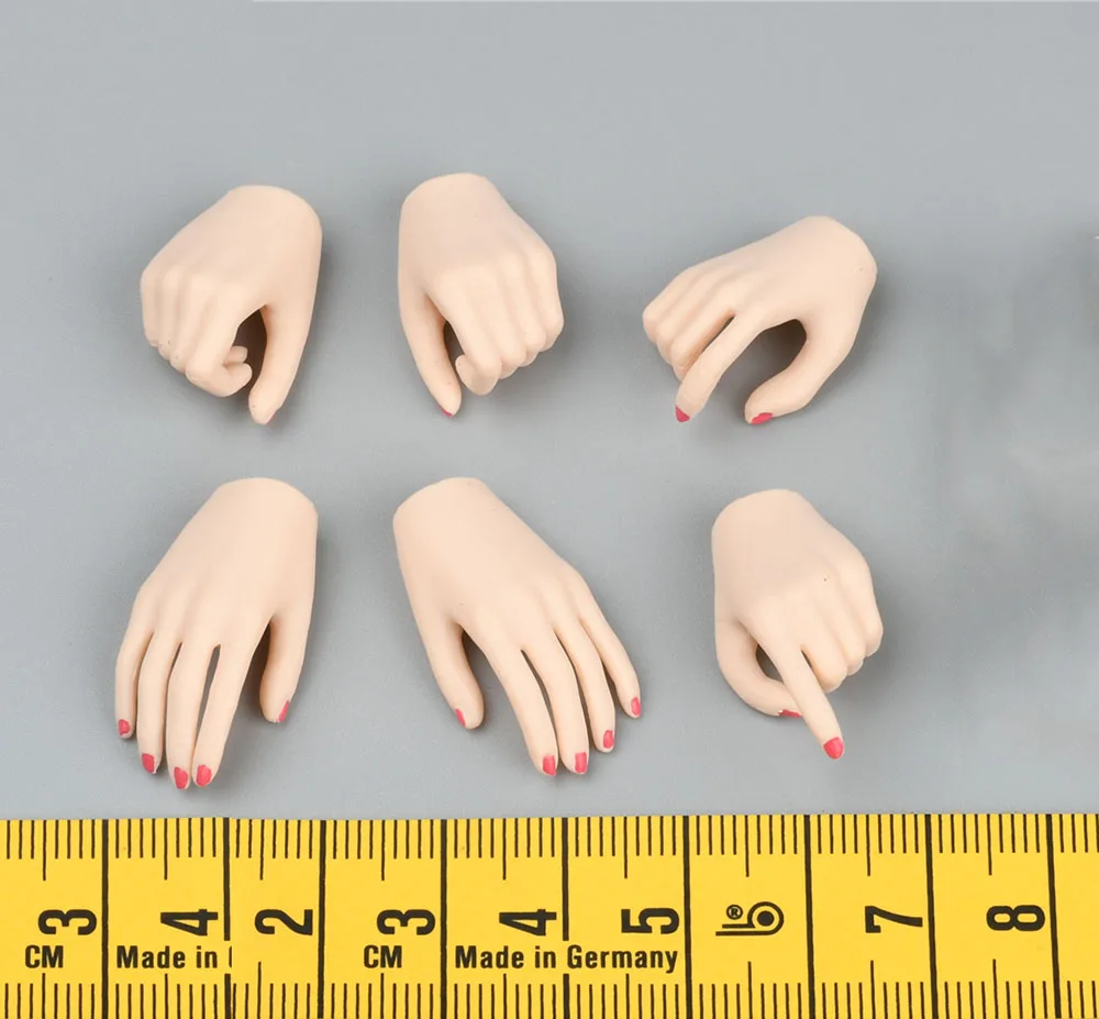 

1/6th FLAGSET FS-G002 Three Kingdoms Series Yan Wushuang Pale Color Hand Model 6PCS/SET Suit 12inch Action Doll Collectable