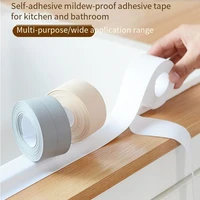 sealing strip tape caulk strip shower self adhesive waterproof for bathroom kitchen accessorie bath wall sticker sink edge tape