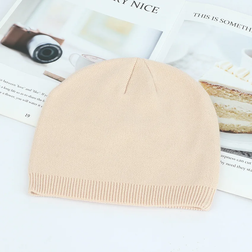 Новинка осенняя однотонная шерстяная шапка унисекс мужские зимние шапки для