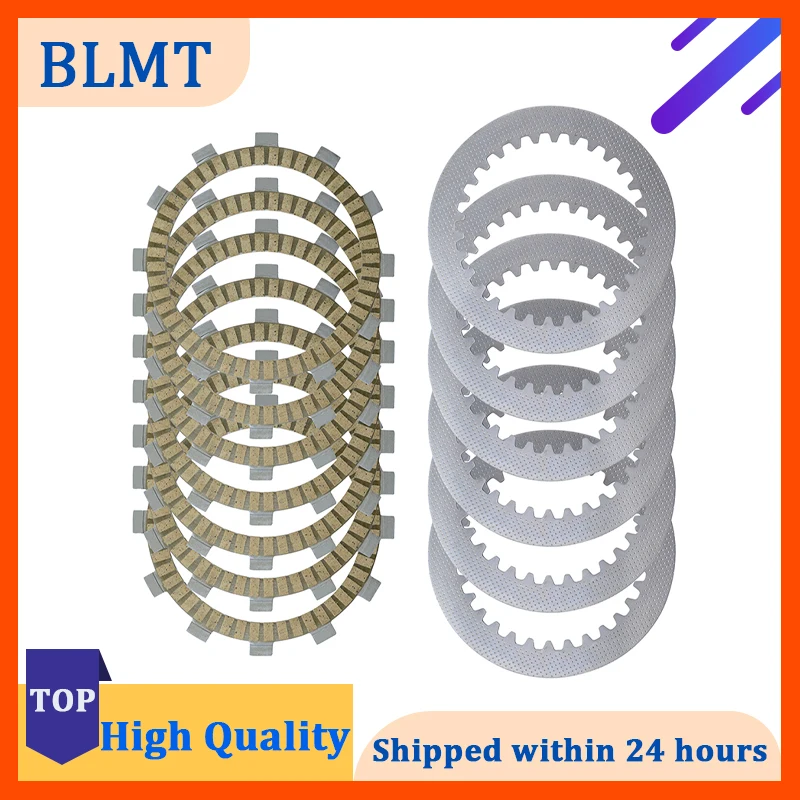 Набор фрикционных пластин Сцепления Мотоцикла и стальных пластин для KAWASAKI KLX250 D-Tracker KDX200 KDX200SR KL250 KLX250R KLX250S KLX300R