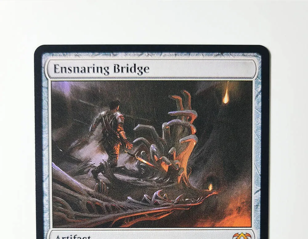 Ensnaring Bridge Foil/Holo TCG Magic Proxy Black Высокое качество Прокси игральные карты Сборная