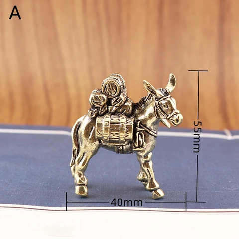 Статуэтка осел латунь BIGHSM