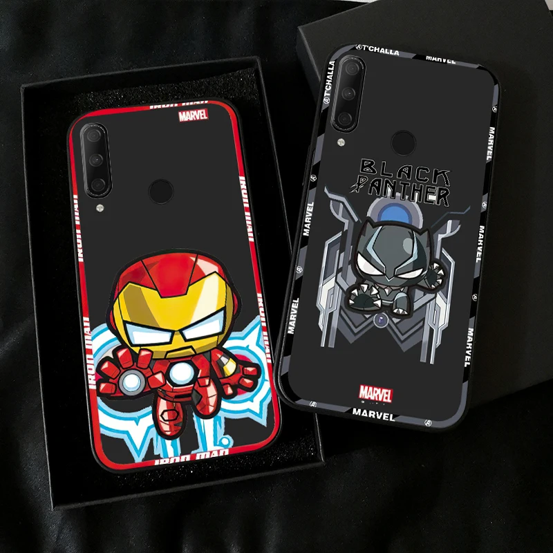 

Marvel Avengers Captain America Phone Case For Huawei Honor 9X 8X Pro For Honor 10X Lite Back Soft Silicone Cover