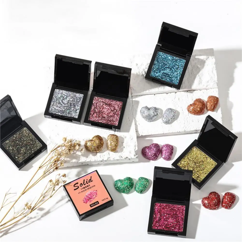 

5ml Nail Varnish Long-lasting Trendy Portable Nail Solid Sequin Gel for Female