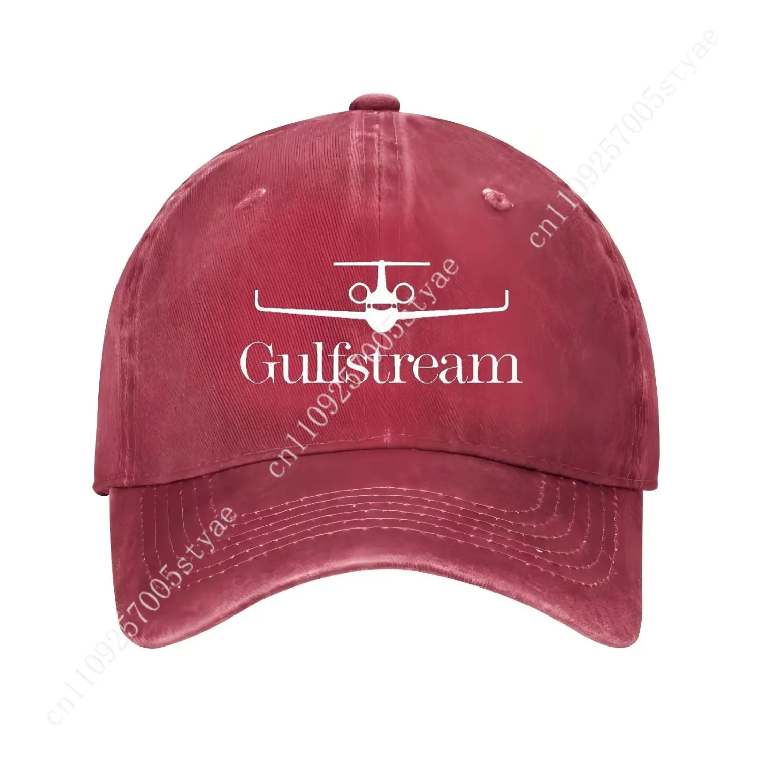 Фото Бейсбольная кепка с логотипом Gulfstream Airplane, хлопковая регулируемая повседневная кепка для мужчин и женщин №1