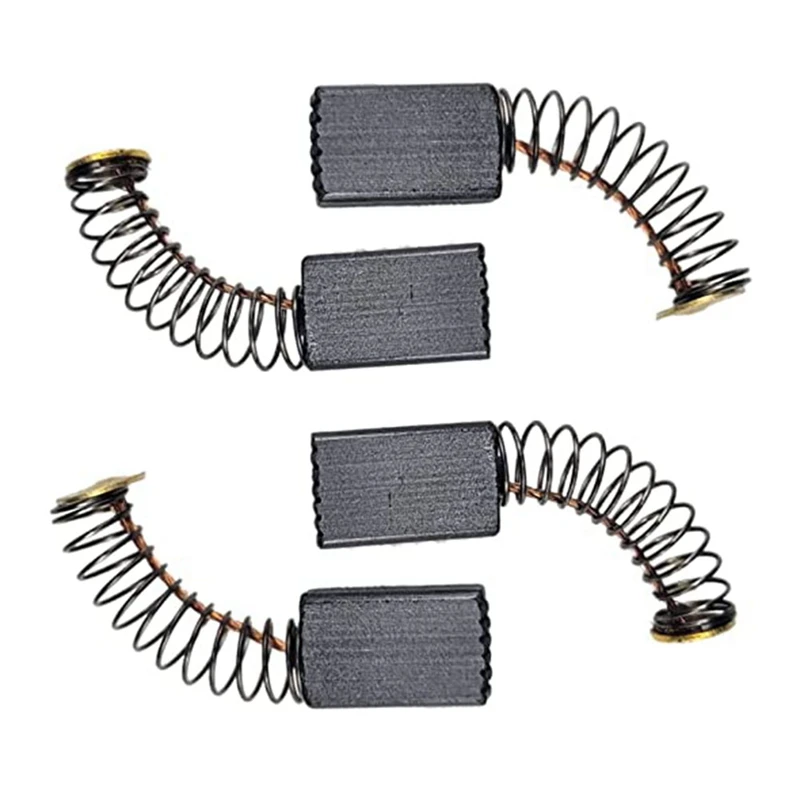 

New-Motor Carbon Brush, Universal Power Tool Replacement Parts Spring Connector For Angle Grinder, Orbital Sander 13X8x5mm