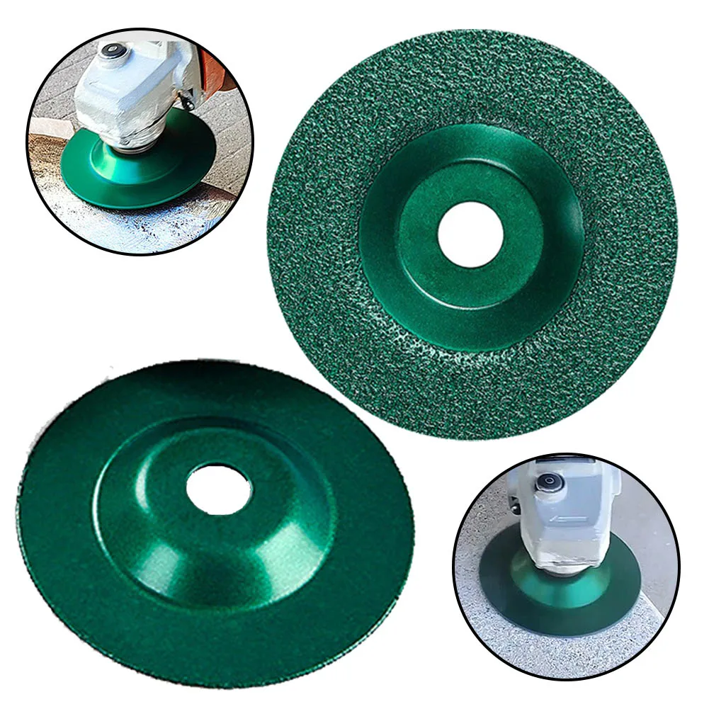 

2PCS 100mm Glass Cutting Disc Diamond Marble Saw Blade Ceramic Tile Jade Polishing Cutting Tool Sharp Brazing Bottle Grinding