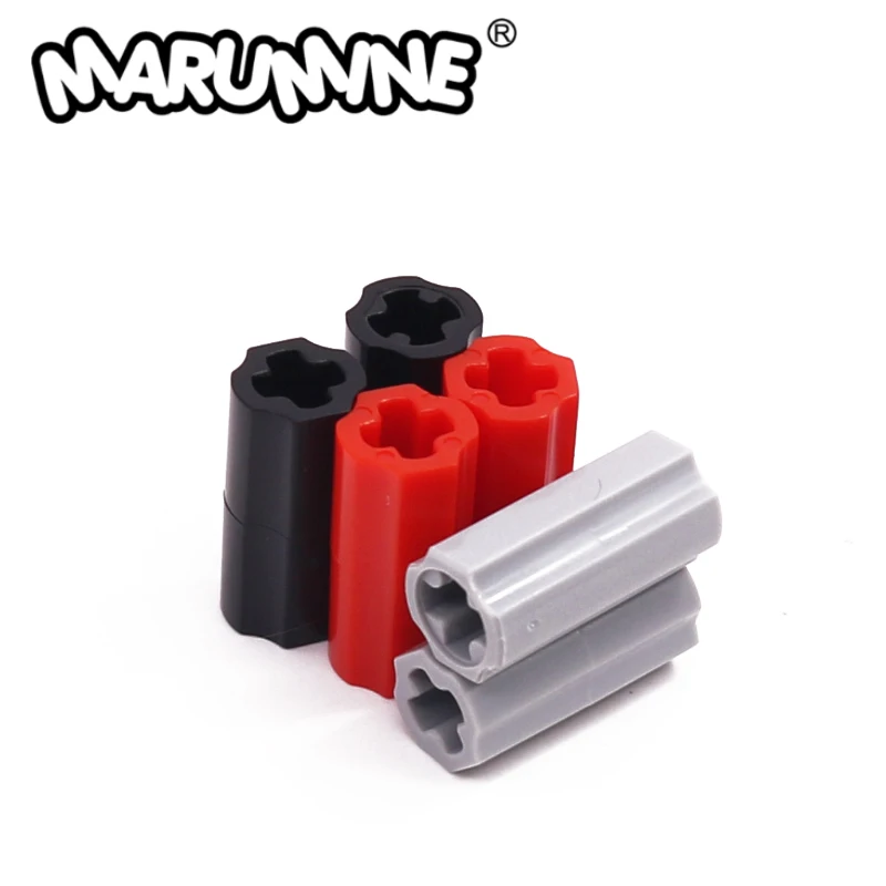 Marumine MOC строительные блоки 59443, поперечный удлинитель вала 2 м, аксессуары, технология, 200 шт., детали, 6538C, маникюр, Наборы игрушек для творчества