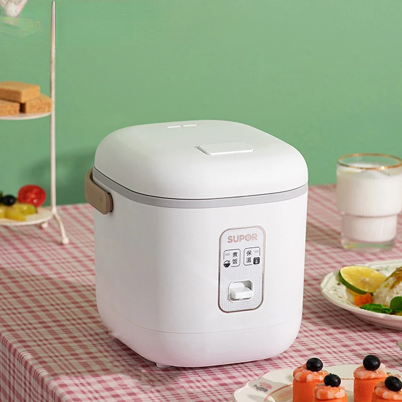 1.2L Mini Rice Cooker Multifunctional Portable Electric Rice Cooker Household Small Electric Hot Pot With Simple Operation